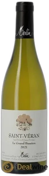 photo du vin Saint-Véran le Grand Bussière Olivier Merlin 2021