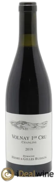 photo du vin Volnay 1er Cru les Chanlins Henri et Gilles Buisson 2019