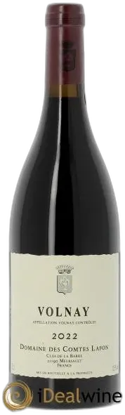 image du vin Volnay Comtes Lafon 2022