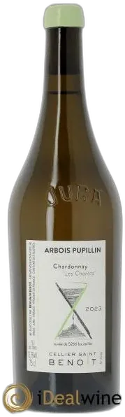 image du vin Arbois-Pupillin Chardonnay les Charots Cellier Saint Benoît 2023