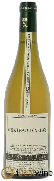 photos du vin Côtes du Jura Blanc Tradition Château D&Apos;Arlay 2022