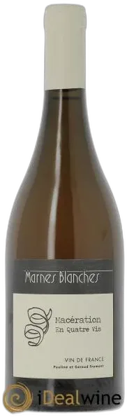 image du vin Côtes du Jura en Quatre Vis Macération Marnes Blanches 2022