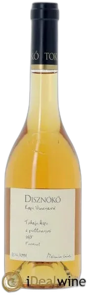 capture du vin Tokaji 6 Puttonyos Kapi Vineyard Disznoko