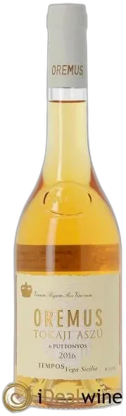 illustration du vin Tokaji Aszu 6 Puttonyos Oremus by Vega Sicilia