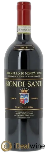 photo du vin Brunello di Montalcino Docg Biondi-Santi Tenuta Greppo