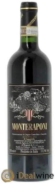 photos du vin Chianti Classico Docg Monteraponi il Campitello 2021