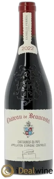 photo du vin Châteauneuf-du-Pape Château de Beaucastel Famille Perrin