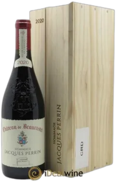 photo du vin Châteauneuf-du-Pape Château de Beaucastel Hommage à Jacques Perrin Famille Perrin