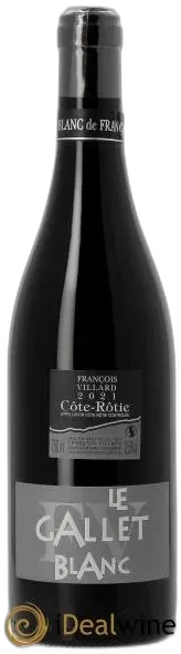 aperçu du vin Côte-Rôtie le Gallet Blanc François Villard