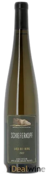 photo du vin Alsace Riesling Lieu-Dit Berg Schieferkopf Chapoutier