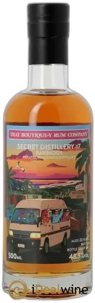 photo du vin Rhum Barbados 22 Ans Secret Distillery Tbywc
