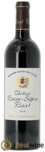 photos du vin Château Beau-Séjour Bécot 1er Grand Cru Classé b 2018