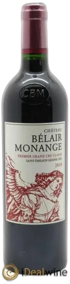 photo du vin Château Belair 1er Grand Cru Classé b 2018