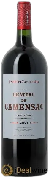 image du vin Château Camensac 5ème Grand Cru Classé 2021