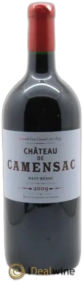 image du vin Château Camensac 5ème Grand Cru Classé 2009