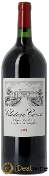 photo du vin Château Canon 1er Grand Cru Classé b 2021