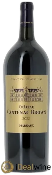 vue du vin Château Cantenac Brown 3ème Grand Cru Classé 2022