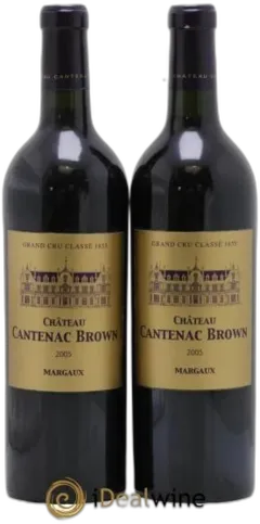 photo du vin Château Cantenac Brown 3ème Grand Cru Classé 2005