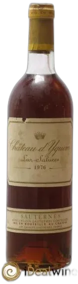 illustration du vin Château D&Apos; Yquem 1er Cru Classé Supérieur 1976