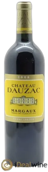 photo du vin Château Dauzac 5ème Grand Cru Classé 2008