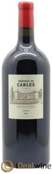 photo du vin Château de Carles