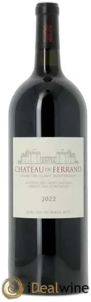 photo du vin Château de Ferrand Grand Cru Classé