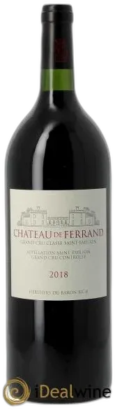 photo du vin Château de Ferrand Grand Cru Classé
