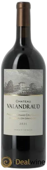 photo du vin Château de Valandraud 1er Grand Cru Classé b Depuis 2012 2021