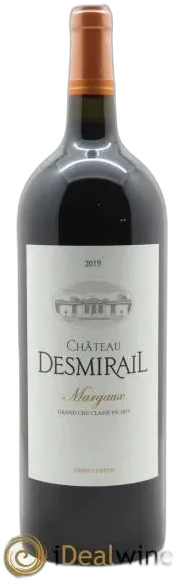 photo du vin Château Desmirail 3ème Grand Cru Classé 2019