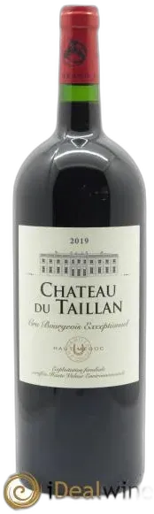 photo du vin Château du Taillan Cru Bourgeois Exceptionnel 2019