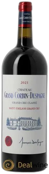 photo du vin Château Grand Corbin Despagne Grand Cru Classé 2021