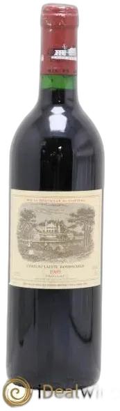 aperçu du vin Château Lafite Rothschild 1er Grand Cru Classé 1989