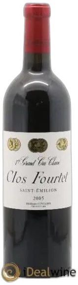 illustration du vin Clos Fourtet 1er Grand Cru Classé b 2005