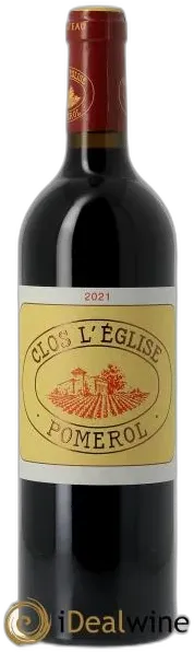 photo du vin Pomerol Aoc Clos l’Eglise 2021