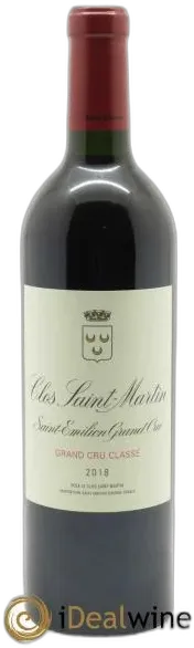 photo du vin Clos Saint Martin Grand Cru Classé