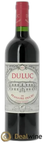 image du vin Duluc de Branaire Second Vin 2021