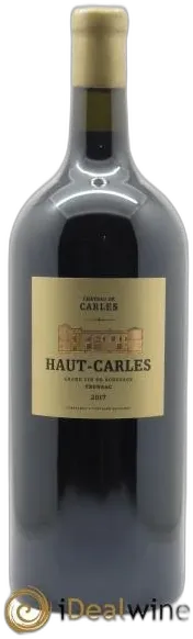 photo du vin Haut Carles