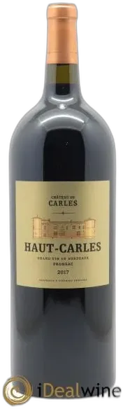 photo du vin Haut Carles