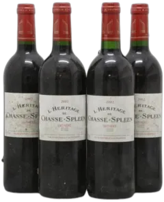 photo du vin Héritage de Chasse Spleen 2002
