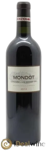 photo du vin Mondot Second Vin 2014