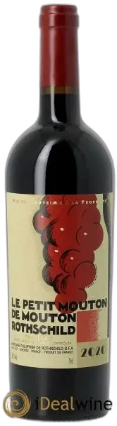 image du vin Petit Mouton Second Vin 2020