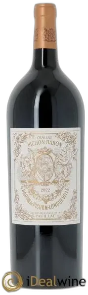 illustration du vin Pichon Longueville Baron 2ème Grand Cru Classé 2022