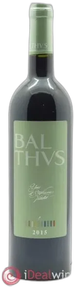 photo du vin Cuvée Balthus