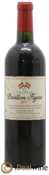 vue du vin Saint-Émilion Grand Cru Château Pavillon Figeac 2011