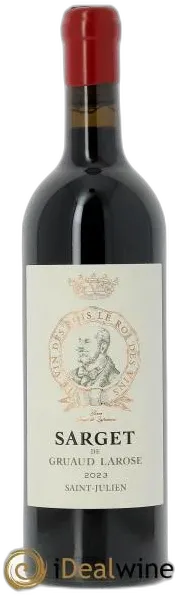 image du vin Sarget de Gruaud Larose Second Vin 2023