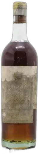 capture du vin Sauternes Cru de Coy Enclave Yquem 1921