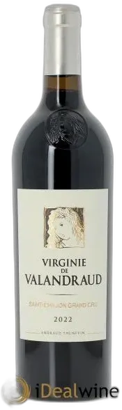 photo du vin Virginie de Valandraud 2022