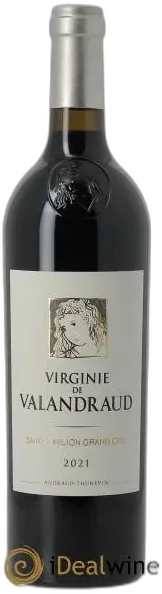photos du vin Virginie de Valandraud 2021