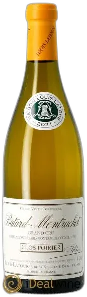 image du vin Bâtard-Montrachet Grand Cru Clos Poirier Louis Latour 2021