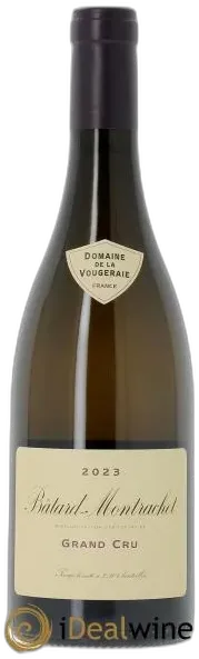 photo du vin Bâtard-Montrachet Grand Cru la Vougeraie 2023